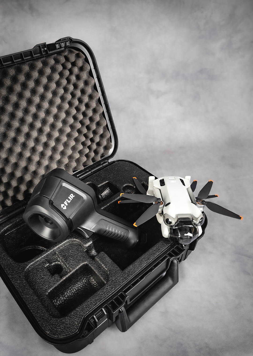 Drone et caméra thermique